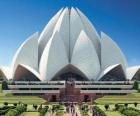 Lotus Temple, Bahá&#039;í Dům uctívání v Dillí, Indie