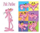 The Pink Panther, elegantní antropomorfní panter hrát hodně legrační dobrodružství