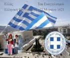 Den nezávislosti Řecka, 25. března 1821. Válka za nezávislost, nebo řecké revoluce
