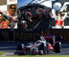 Lewis Hamilton - McLaren - Melbourne, Austrálie Grand Prix (2011) (2. místo)