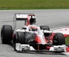 Narain Karthikeyan - HRT - Sepang 2011