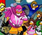 Tučňáci superhrdinové z Club Penguin