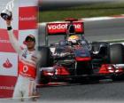 Lewis Hamilton - McLaren - Barcelona, ​​Španělsko Grand Prix (2011) (2. místo)