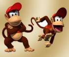 Šimpanz Diddy Kong, charakter v videohře Donkey Kong