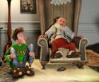 Arthur Christmas s jeho dědeček