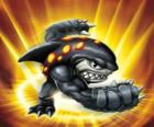 Skylander Terrafin, mistr v boxu. Pozemky Skylanders