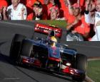 Lewis Hamilton - McLaren - Melbourne, Austrálie Grand Prize (2012) (3. místo)