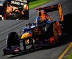 Sebastian Vettel - Red Bull - Melbourne, Austrálie Grand Prize (2012) (2. místo)