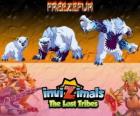 Freezefur, nejnovější vývoj. Invizimals The Lost Tribes. Velké zvíře, násilné a divoký