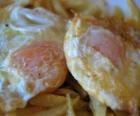 Smažená vejce s bramborami