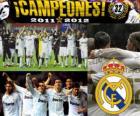 Real Madrid, vítěz španělské fotbalové ligy 2011-2012