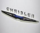Chrysler logo. Značku automobilu z Spojené státy americké