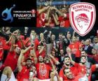 Olympiakos Pireus, mistr Euroleague Basketball 2012