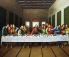 Večeře Páně a Poslední večeře - Ježíš se svými apoštoly, shromážděné v noci na Zelený čtvrtek
