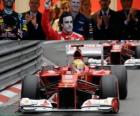 Fernando Alonso - Ferrari - GP Monako 2012 (3. místo)