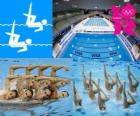 Synchronizované plavání - London 2012-