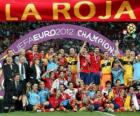 Španělsko, vítěz UEFA EURO 2012