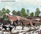 Yutyrannus s téměř 9 metrů dlouhá je největší dinosaura s peřím známé