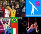 Sportovní gymnastika kroužky Londýn 2012