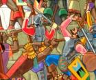 Bojovníci bojování Inca