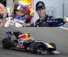 Mark Webber - Red Bull - Grand Prix korejské z jihu 2012, klasifikované 2.
