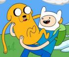 Finn a Jake, hlavní protagonisté Adventure Time
