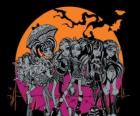 Monster High v noci Halloween