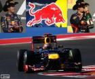 Sebastian Vettel - Red Bull - Grand Prix ze Spojených států 2012 2 º klasifikované