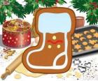 Santa Claus bota biscuit