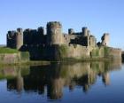Hrad Caerphilly, Wales