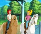 Bibi a Tina, dvě dívky velice rád koní