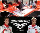 Marrussia F1 Team 2013, Jules Bianchi a Max Chilton