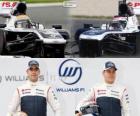 Týmu Williams F1 2013, Pastor Maldonado a Valtteri Bottas