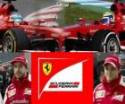Scuderia Ferrari 2013, Fernando Alonso a Felipe Massa