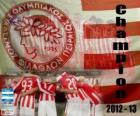 Olympiakos Pireus, Super League 2012-2013 šampión