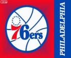 Philadelphia logo 76ers, Sixers, NBA tým. Atlantická Divize, Východní konference