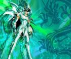 Dragon Shiryu, jeden z pěti hrdinů Saint Seiya. Bronzová rytíř souhvězdí draka