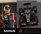 Kimi Räikkönen - Lotus - 2013 Grand Prix Bahrajnu, svírající klasifikované