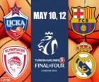 Final Four 2013 Londýn basketbal Euroleague