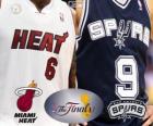 2013 NBA Finále. Miami Heat vs San Antonio Spurs