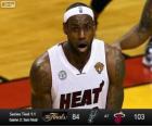2013 NBA finále, 2nd shodují, San Antonio Spurs 84 - Miami Heat 103