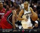 2013 NBA finále, 3 utkání, Miami Heat 77 - San Antonio Spurs 113