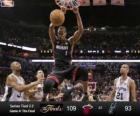 2013 NBA finále, 4. hra, Miami Heat 109 - San Antonio Spurs 93