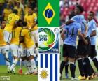 Brazílie - Uruguay, semi-finále, Konfederační pohár FIFA 2013