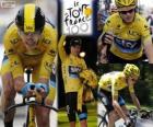 Chris Froome je britský cyklista týmu Sky, vítěz Tour de France 2013