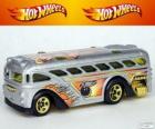 Hot Wheels autobusem