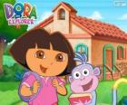 Dora a Boots jít do školy
