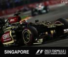 Kimi Räikkönen - Lotus - 2013 Grand Prix Singapuru, 3 klasifikované