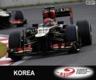 Kimi Räikkönen - Lotus - Grand Prix Koreje 2013, svírající klasifikované