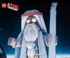 Vitruvius, starý čaroděj filmu, velké Lego dobrodružství